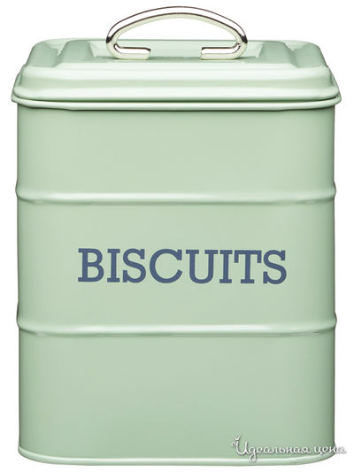 Ёмкость для хранения печенья Kitchen Craft, цвет зеленый