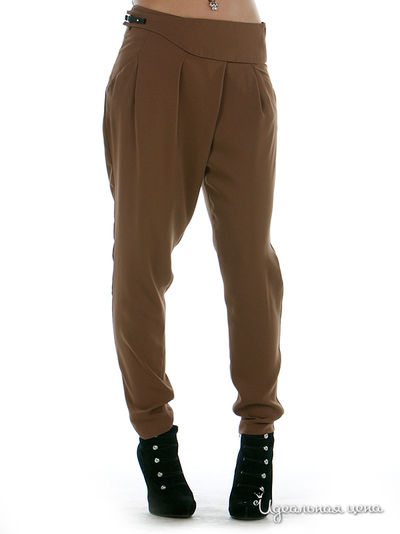 Брюки SOCIETA&ATOS LOMBARDINI, цвет цвет коричневый