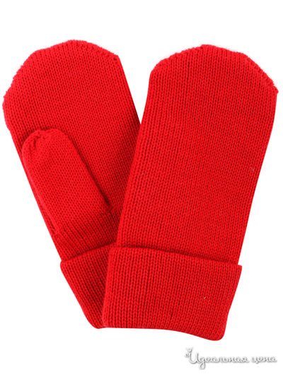 Варежки Skiki, цвет красный