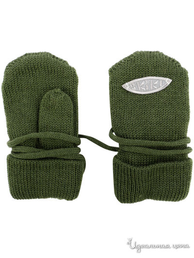 Варежки Skiki, цвет хаки