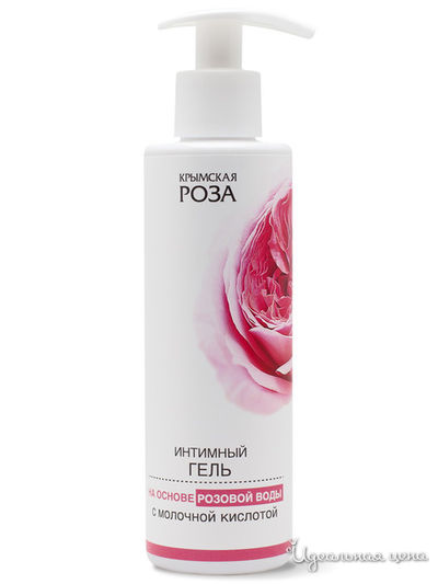 Гель для интимной гигиены Роза, 200 мл, Крымская роза