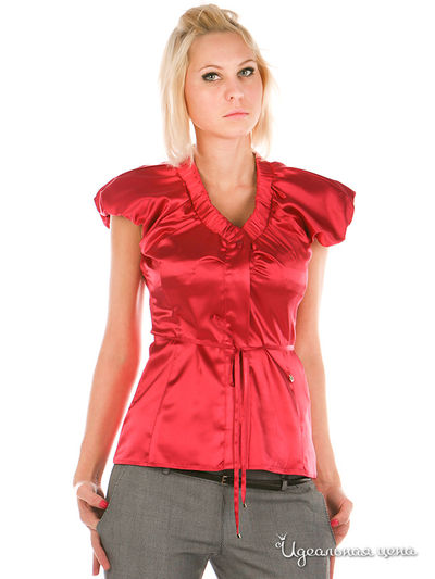 Блуза SOCIETA&ATOS LOMBARDINI, цвет цвет красный