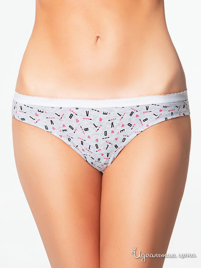 Трусы-бразилиано Vis-a-vis, цвет светло- серый