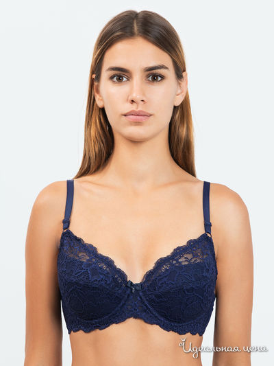 Бюстгальтер с формованной чашкой Vis-a-vis, цвет синий
