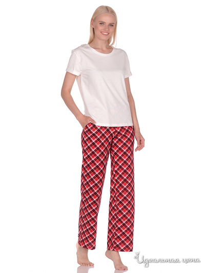 Костюм Vis-a-vis, цвет молочный, красный