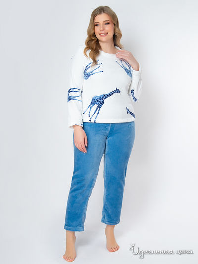 Костюм Vis-a-vis, цвет бежевый, голубой