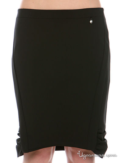 Юбка SOCIETA&ATOS LOMBARDINI, цвет цвет черный