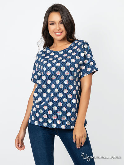 Футболка Vis-a-vis, цвет синий