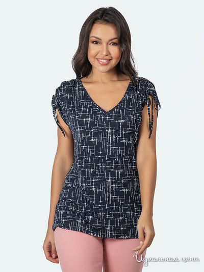 Футболка Vis-a-vis, цвет черный, белый