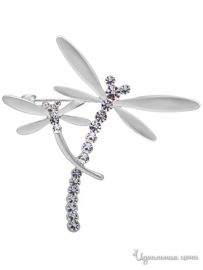 Брошь Shadore, цвет серебряный