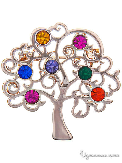 Брошь Shadore, цвет мультиколор