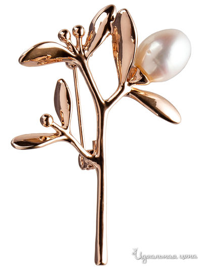 Брошь Shadore, цвет золотой