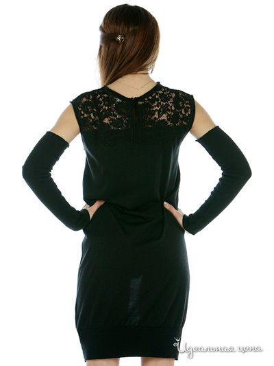 Платье SOCIETA&amp;ATOS LOMBARDINI женское, цвет черный