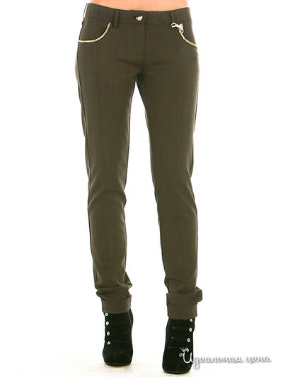 Брюки SOCIETA&ATOS LOMBARDINI, цвет цвет коричневый