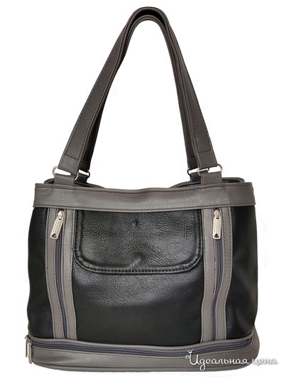 Сумка Мастер Дизайн, цвет серый, черный