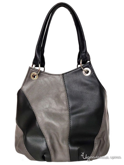 Сумка Мастер Дизайн, цвет черный, светло-серый