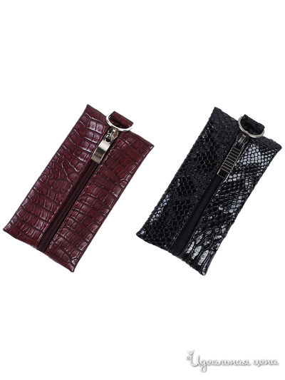 Ключница Мастер Дизайн, цвет бордовый, черный