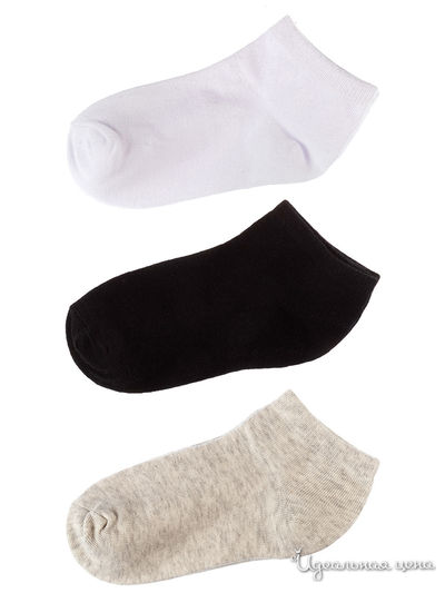 Носки, 3 пары 5.10.15, цвет мультиколор