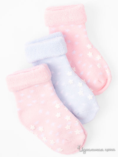 Носки, 3 пары 5.10.15, цвет мультиколор