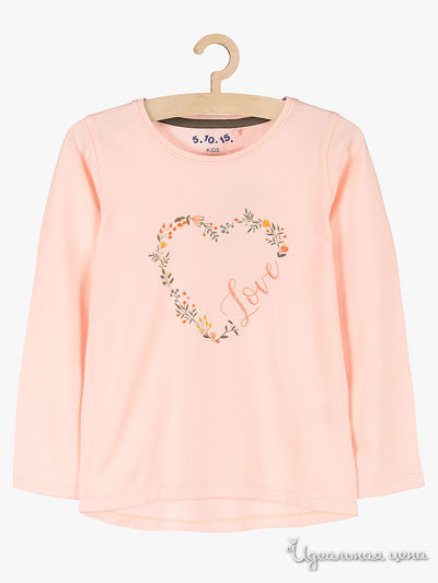 Лонгслив 5.10.15, цвет розовый