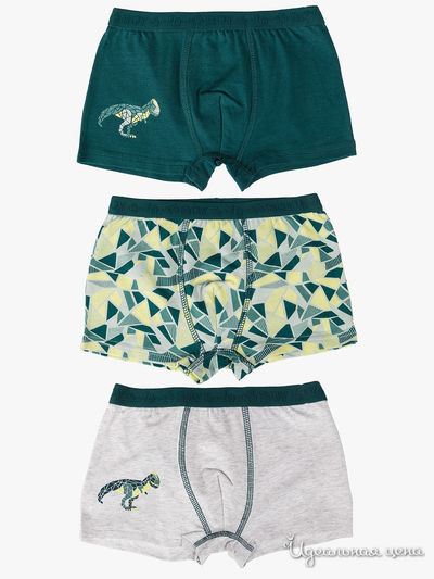 Трусы, 3 шт 5.10.15, цвет мультиколор