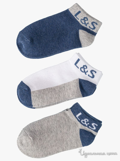 Носки, 3 пары 5.10.15, цвет мультиколор