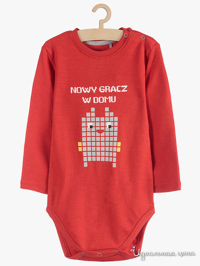 Боди 5.10.15, цвет красный