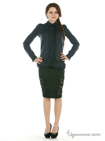 Рубашка SOCIETA&ATOS LOMBARDINI, цвет цвет синий