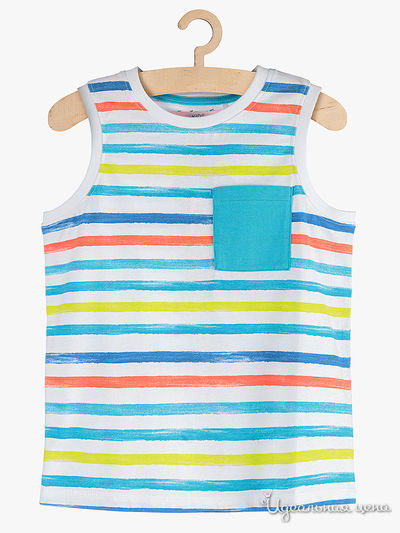 Майка 5.10.15, цвет голубой