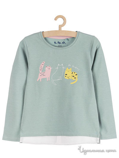 Лонгслив 5.10.15, цвет зеленый