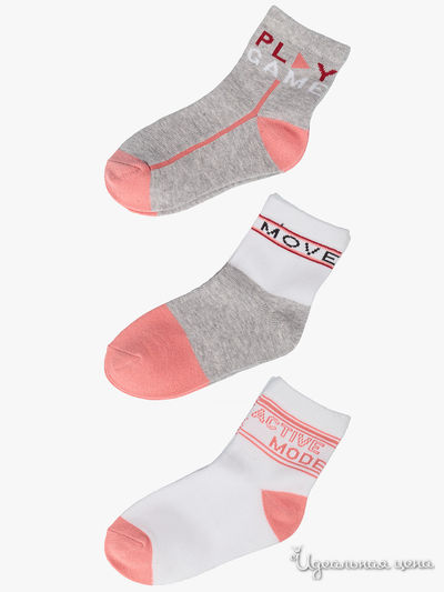 Носки, 3 пары 5.10.15, цвет мультиколор