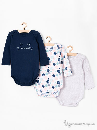 Боди, 3 шт 5.10.15, цвет мультиколор