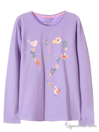 Лонгслив 5.10.15, цвет фиолетовый