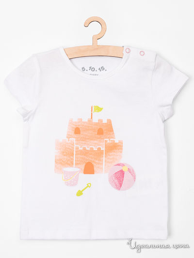 Футболка 5.10.15, цвет белый