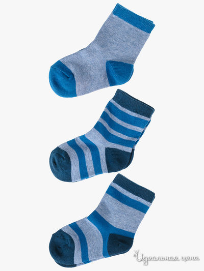 Носки, 3 шт 5.10.15, цвет мультиколор