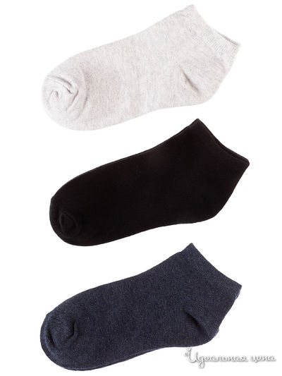 Носки, 3 шт 5.10.15, цвет мультиколор