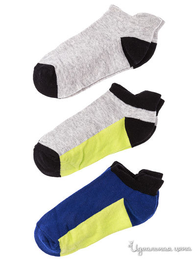 Носки, 3 шт 5.10.15, цвет мультиколор