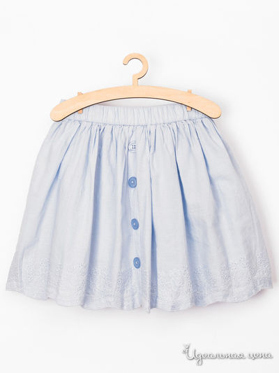 Юбка 5.10.15, цвет голубой