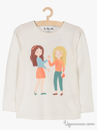 Лонгслив 5.10.15, цвет белый