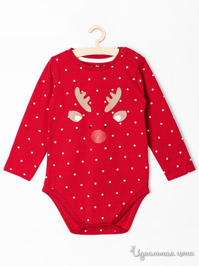 Боди 5.10.15, цвет красный