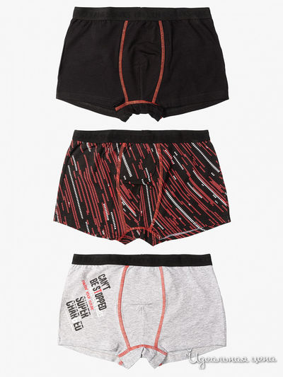 Трусы, 3 шт. 5.10.15, цвет мультиколор