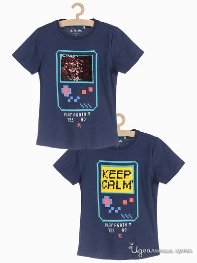 Футболка 5.10.15, цвет синий