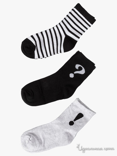 Носки, 3 пары 5.10.15, цвет мультиколор