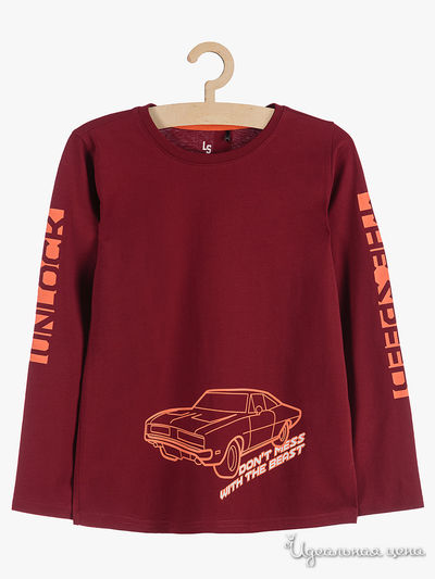 Лонгслив 5.10.15, цвет красный