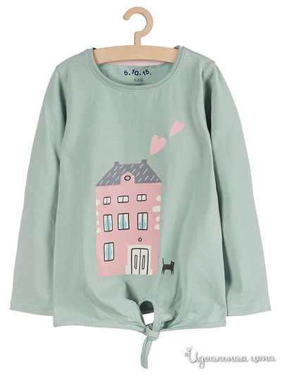 Лонгслив 5.10.15, цвет зеленый