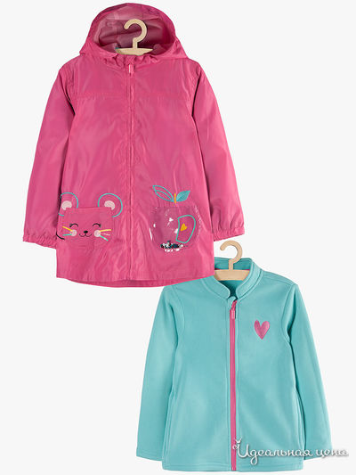 Куртка 3 в 1 5.10.15, цвет розовый