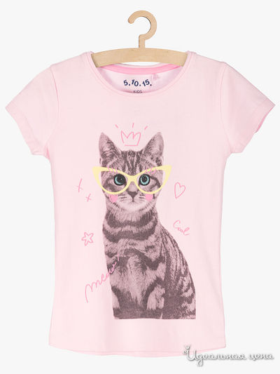 Футболка 5.10.15, цвет розовый