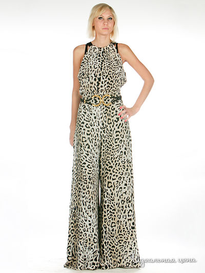 Комбинезон SOCIETA&ATOS LOMBARDINI, цвет цвет белый / принт леопард