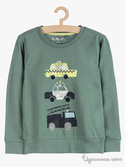 Лонгслив 5.10.15, цвет зеленый