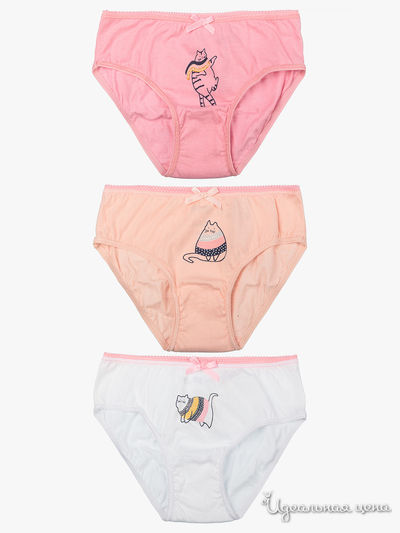 Комплект трусов, 3 шт 5.10.15, цвет мультиколор